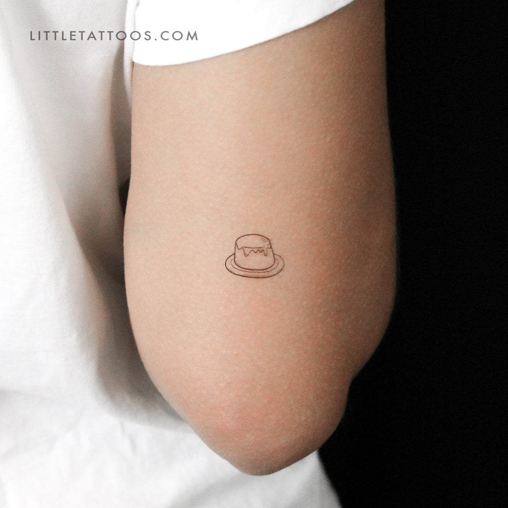 Creme Caramel Temporary Tattoo - Set of 3