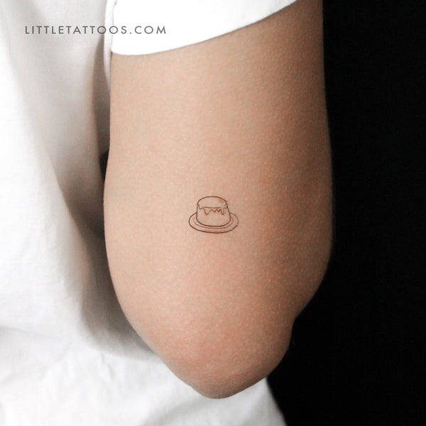 Creme Caramel Temporary Tattoo - Set of 3