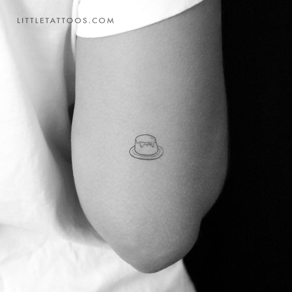 Creme Caramel Temporary Tattoo - Set of 3