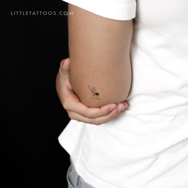 Crying Angel Temporary Tattoo - Set of 3