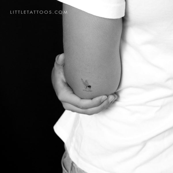 Crying Angel Temporary Tattoo - Set of 3
