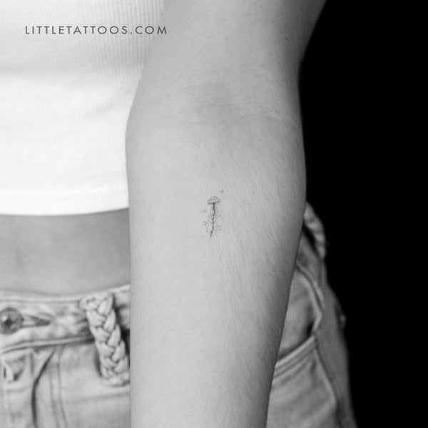 Little Jellyfish Temporary Tattoo By Stefano Mazza - Set of 3