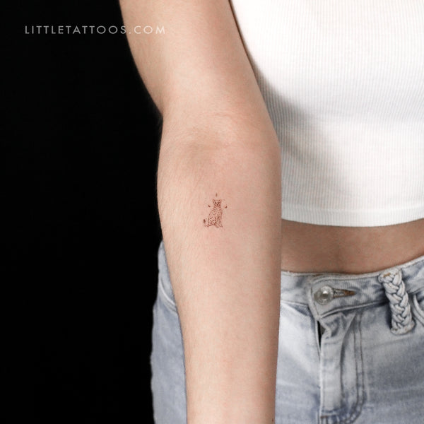 Little Cheetah By Stefano Mazza Temporary Tattoo - Set of 3