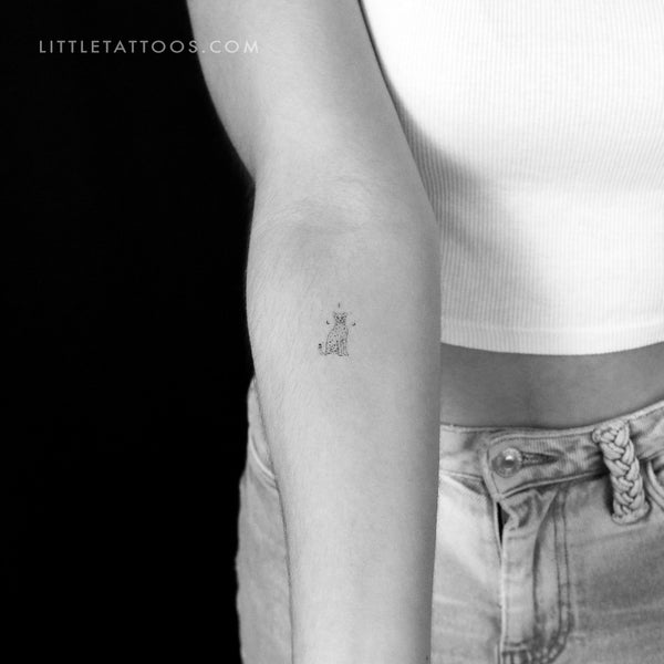 Little Cheetah By Stefano Mazza Temporary Tattoo - Set of 3