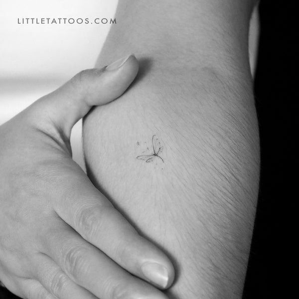 Dragonfly Temporary Tattoo By Stefano Mazza - Set of 3