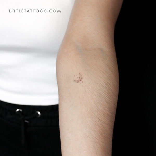 Dragonfly Temporary Tattoo By Stefano Mazza - Set of 3