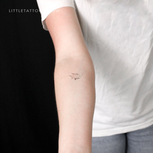 Fish Temporary Tattoo By Stefano Mazza - Set of 3