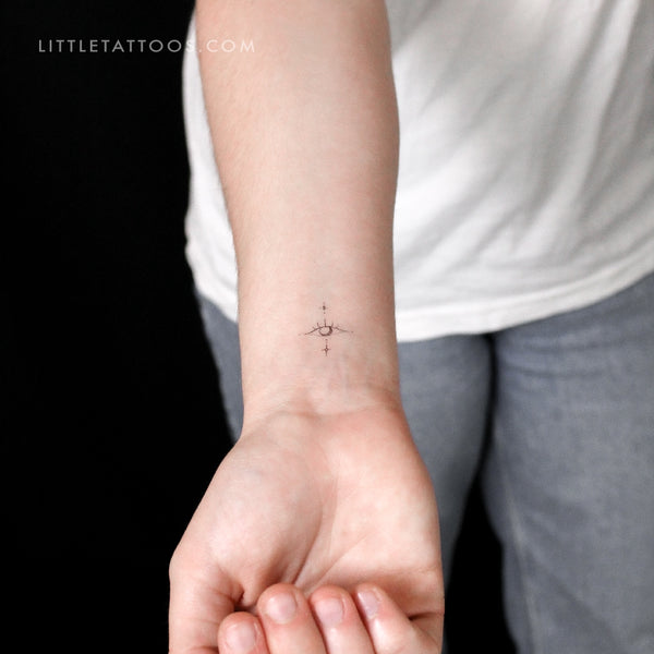 Eye Temporary Tattoo By Stefano Mazza - Set of 3