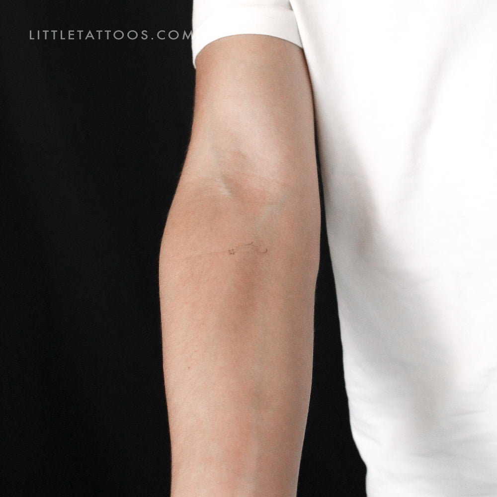 Shooting Star By Stefano Mazza Temporary Tattoo - Set of 3