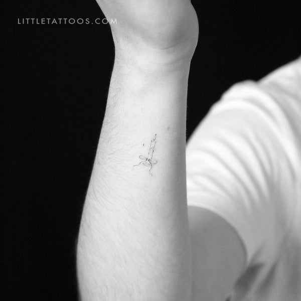 Candle By Stefano Mazza Temporary Tattoo - Set of 3