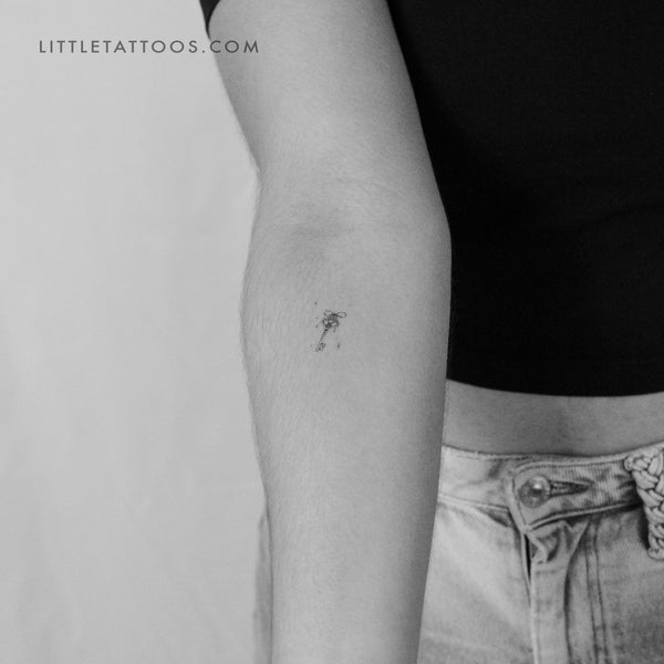 Little Vintage Key Temporary Tattoo By Stefano Mazza - Set of 3