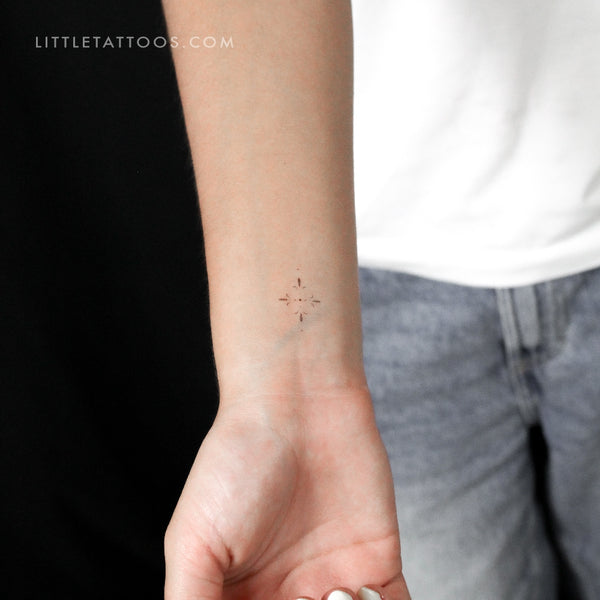 Little Ornament By Stefano Mazza Temporary Tattoo - Set of 3