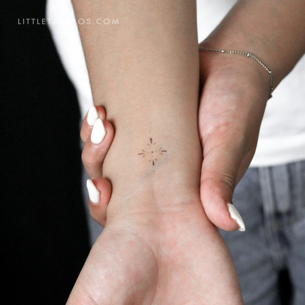 Little Ornament By Stefano Mazza Temporary Tattoo - Set of 3