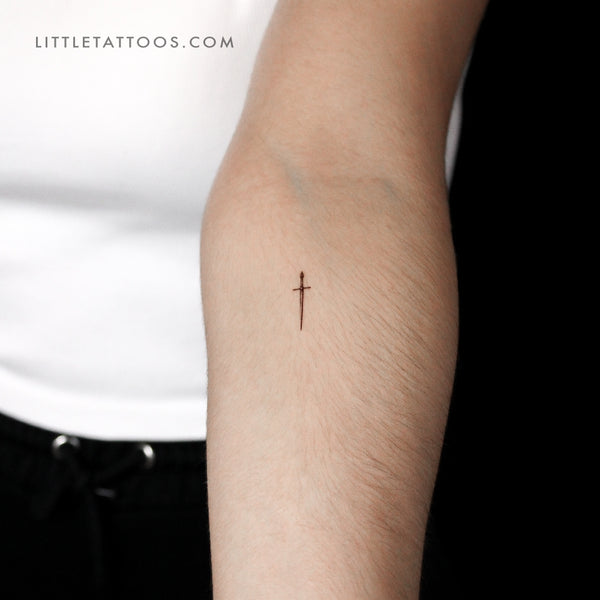 Little Dagger Temporary Tattoo - Set of 3