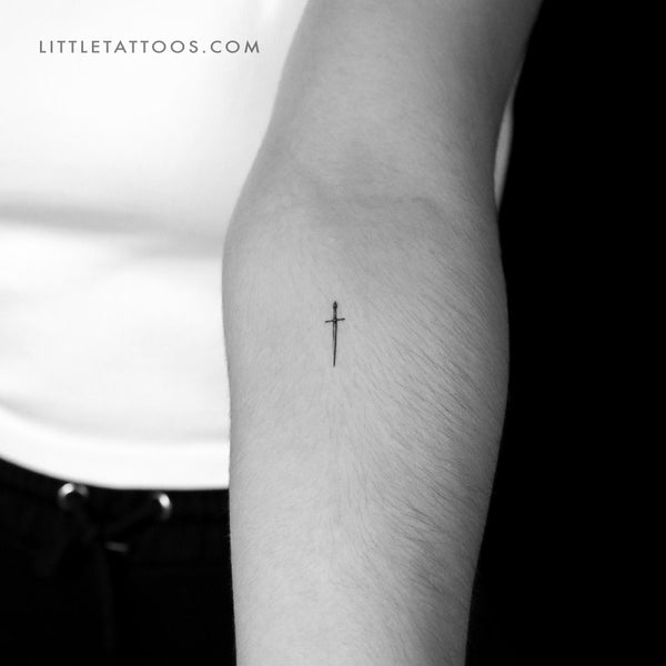 Little Dagger Temporary Tattoo - Set of 3