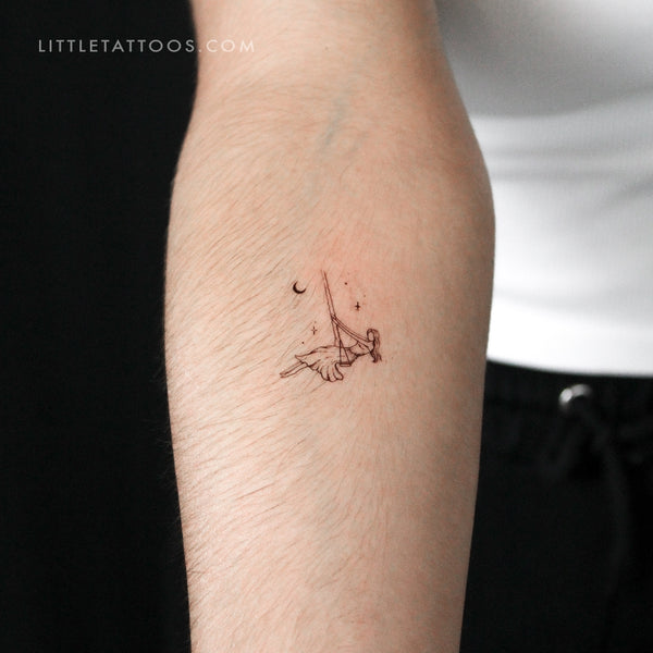 Swing Temporary Tattoo By Stefano Mazza - Set of 3