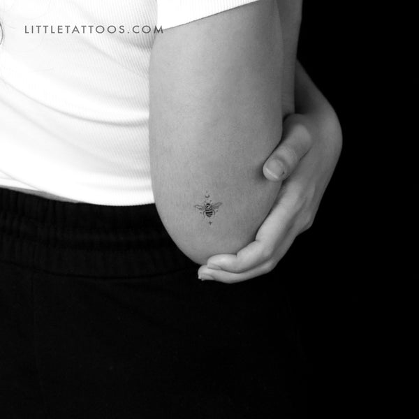 Bee By Stefano Mazza Temporary Tattoo - Set of 3