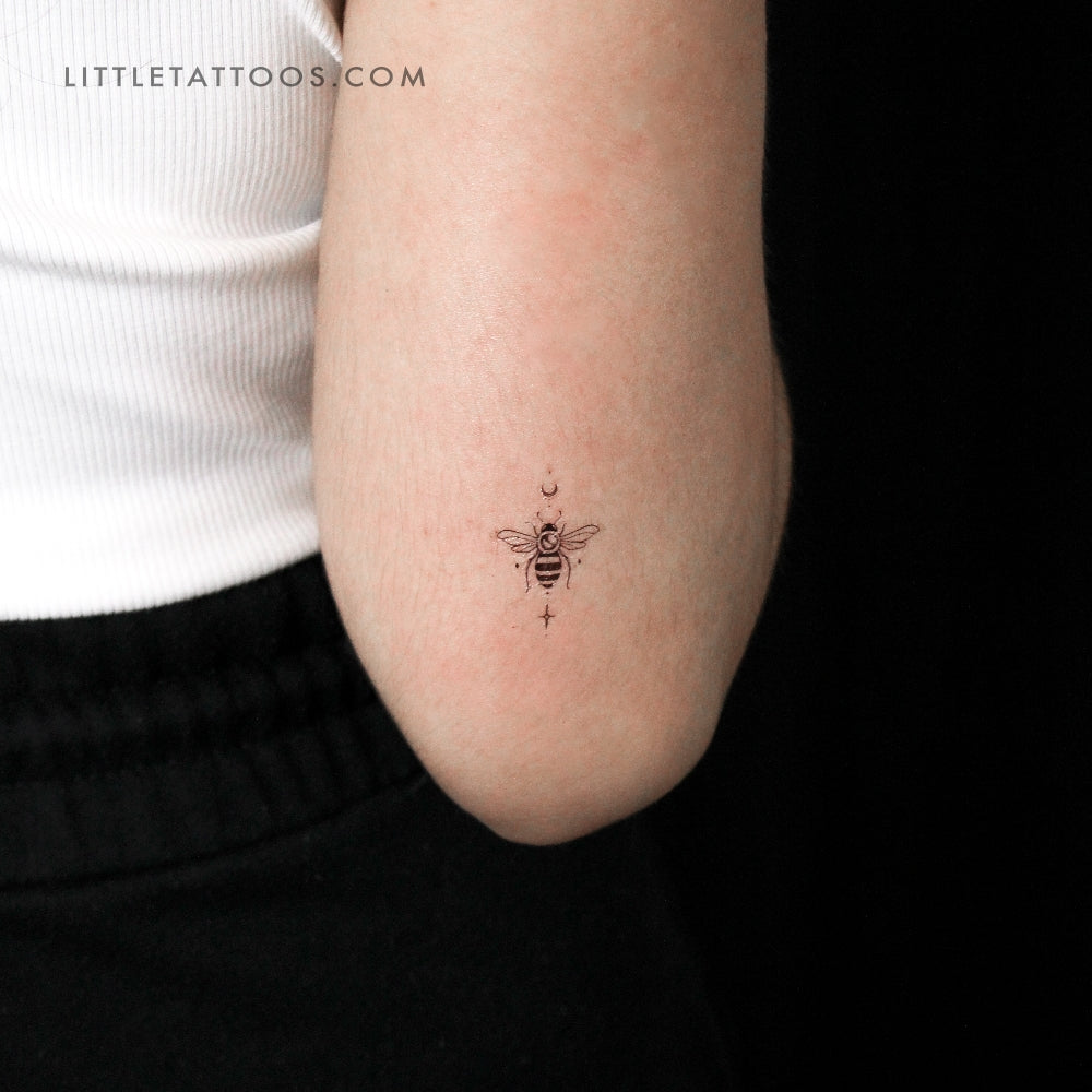 Bee By Stefano Mazza Temporary Tattoo - Set of 3