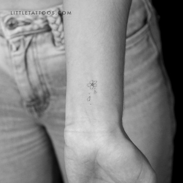 Forget-me-not By Stefano Mazza Temporary Tattoo - Set of 3