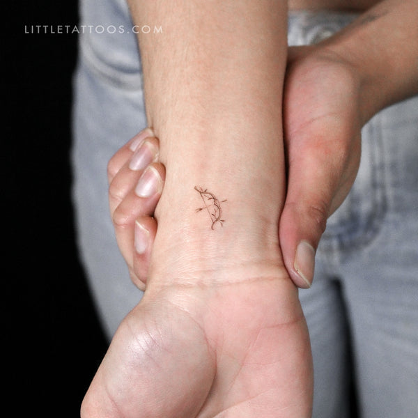Little Bow And Arrow Temporary Tattoo By Stefano Mazza - Set of 3