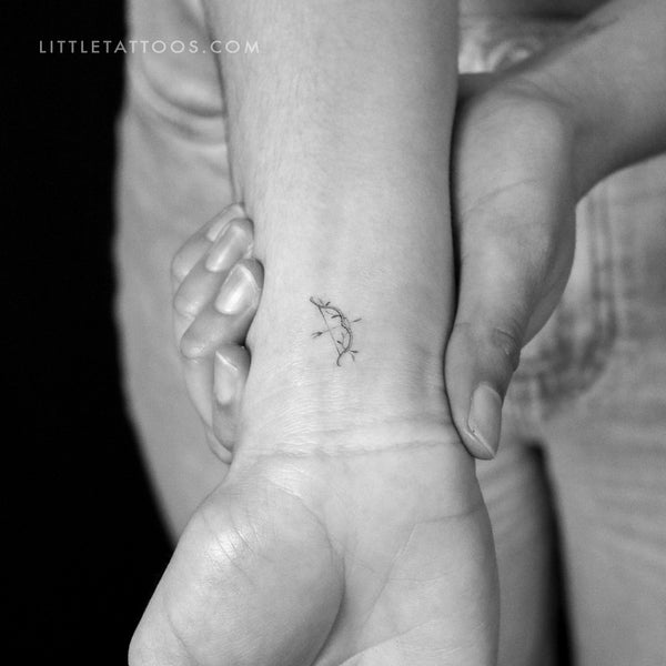 Little Bow And Arrow Temporary Tattoo By Stefano Mazza - Set of 3
