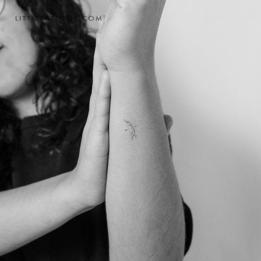 Little Bow And Arrow Temporary Tattoo By Stefano Mazza - Set of 3