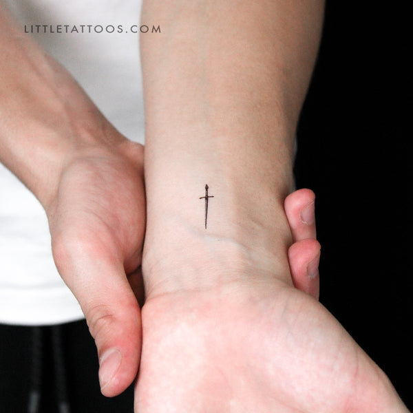 Little Dagger Temporary Tattoo - Set of 3