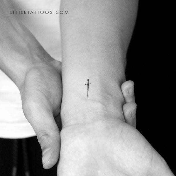 Little Dagger Temporary Tattoo - Set of 3