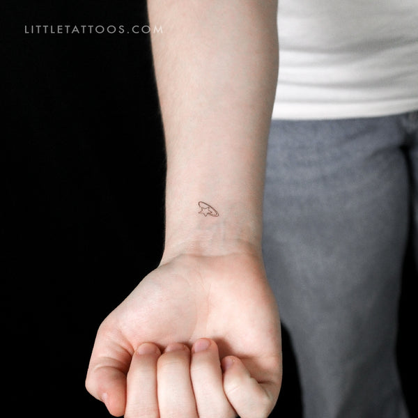 Spinning Star Temporary Tattoo - Set of 3