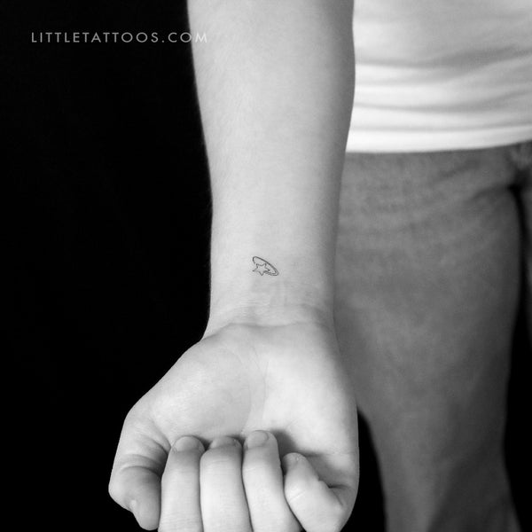 Spinning Star Temporary Tattoo - Set of 3