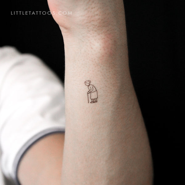 Grandmother Temporary Tattoo - Set of 3