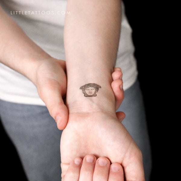 Medusa Rondanini Temporary Tattoo - Set of 3