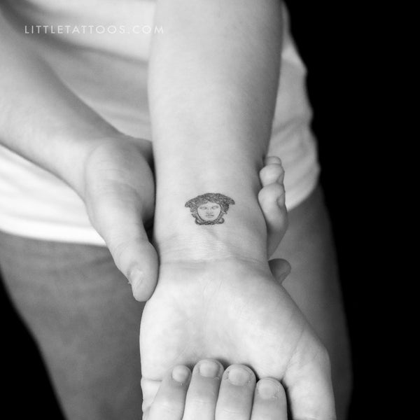 Medusa Rondanini Temporary Tattoo - Set of 3
