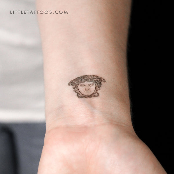 Medusa Rondanini Temporary Tattoo - Set of 3