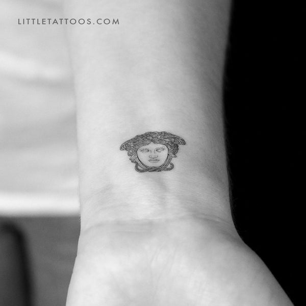 Medusa Rondanini Temporary Tattoo - Set of 3