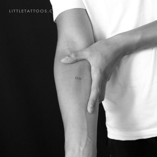 11:11 By Stefano Mazza Temporary Tattoo - Set of 3