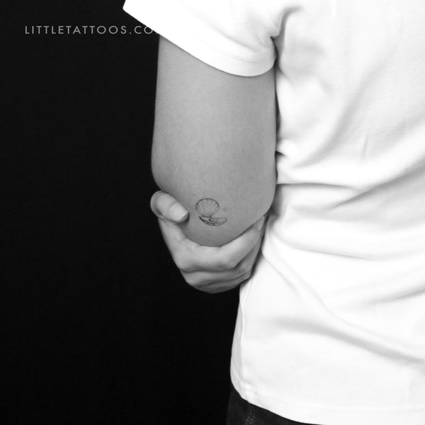 Scallop By Stefano Mazza Temporary Tattoo - Set of 3