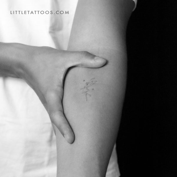Flying Fairy By Stefano Mazza Temporary Tattoo - Set of 3