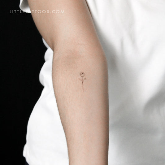 Rose By Stefano Mazza Temporary Tattoo - Set of 3