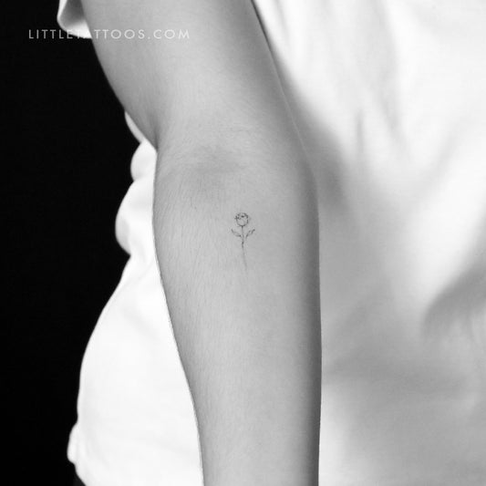 Rose By Stefano Mazza Temporary Tattoo - Set of 3