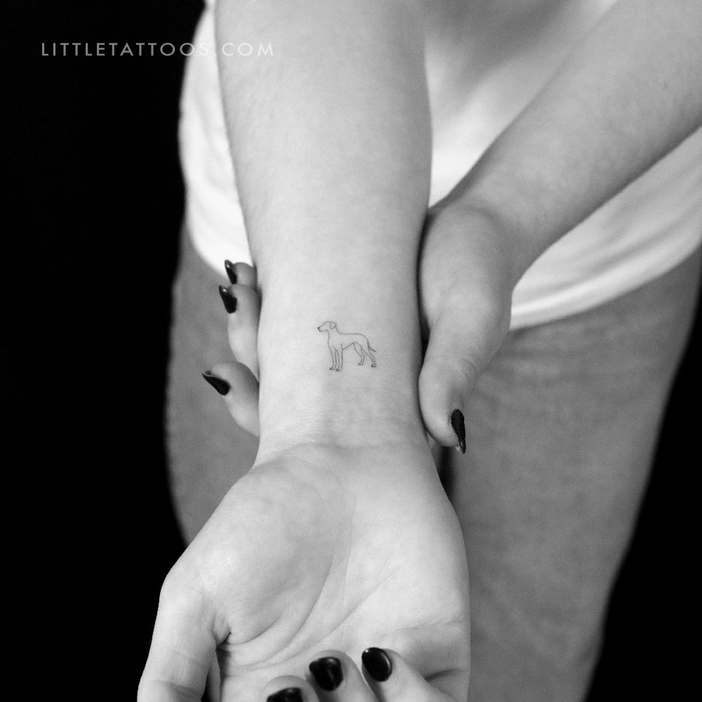 Great Dane Temporary Tattoo - Set of 3