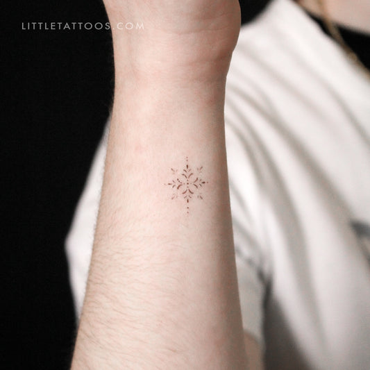 Small Ornament Temporary Tattoo By Stefano Mazza - Set of 3