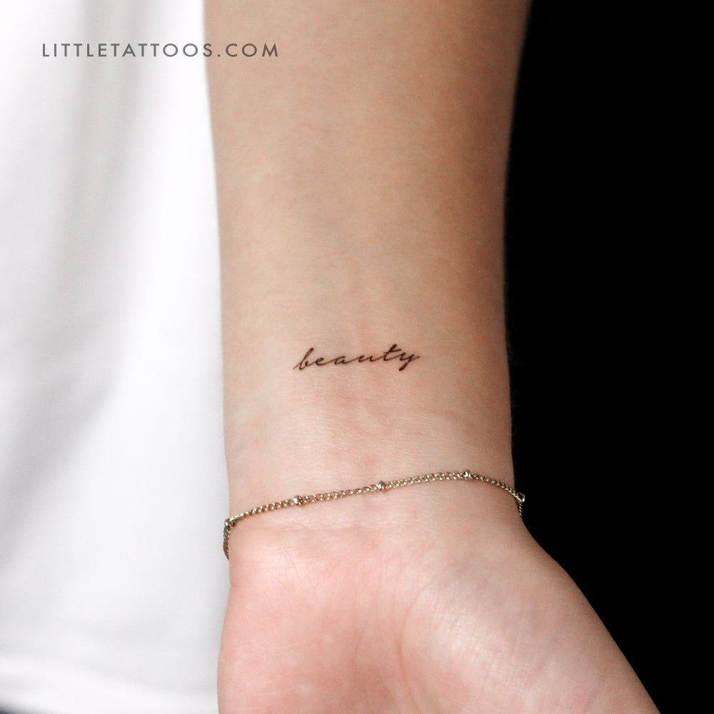 Beauty Temporary Tattoo - Set of 3