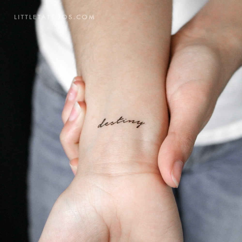 Destiny Temporary Tattoo - Set of 3
