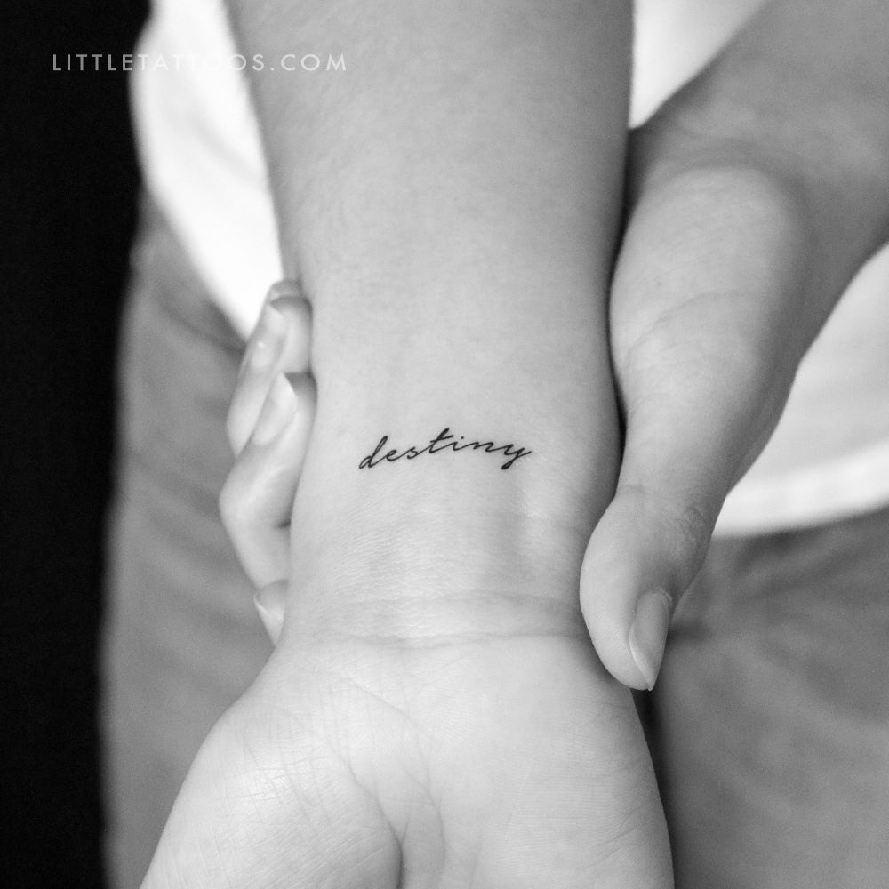 Destiny Temporary Tattoo - Set of 3