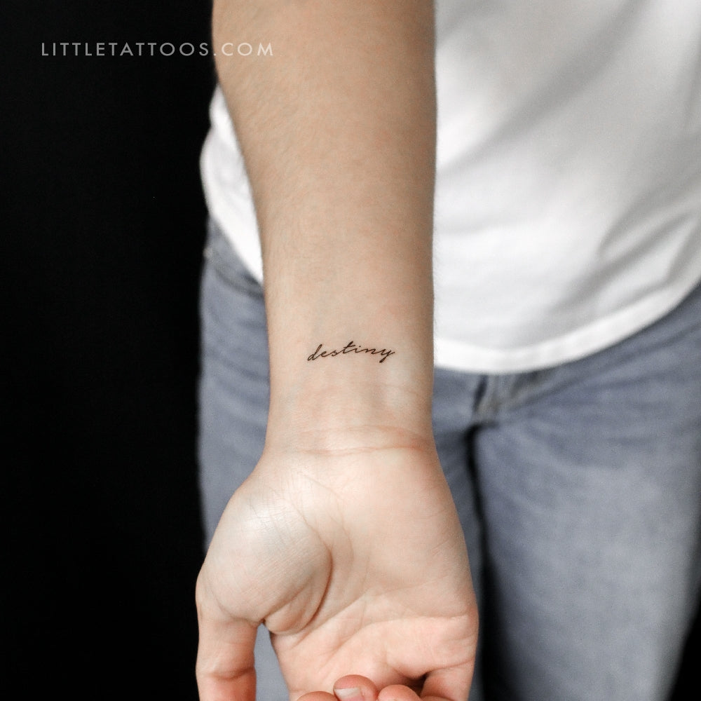 Destiny Temporary Tattoo - Set of 3