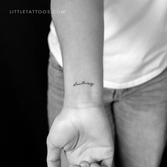 Destiny Temporary Tattoo - Set of 3