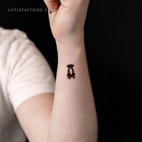 Rottweiler Temporary Tattoo - Set of 3
