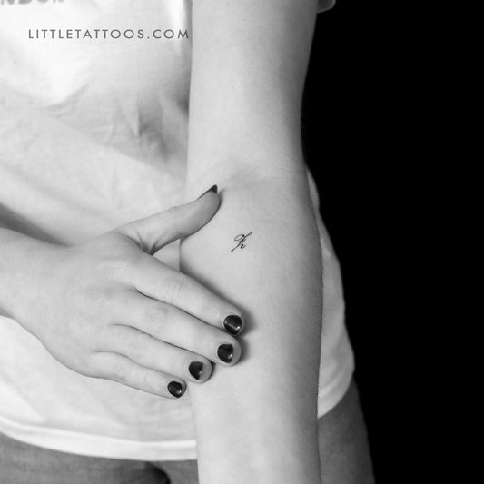 Tatuaje temporal de la letra Z (juego de 3)