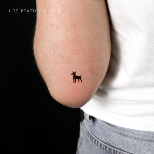Pinscher Temporary Tattoo - Set of 3